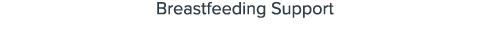 Breastfeeding Support